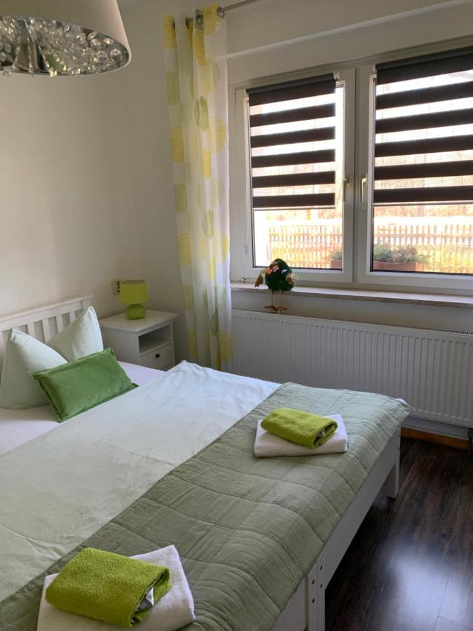 Helenes Ferienwohnung Auf Dem Bauernhof - Lausitzer Seenland Lauta Dış mekan fotoğraf
